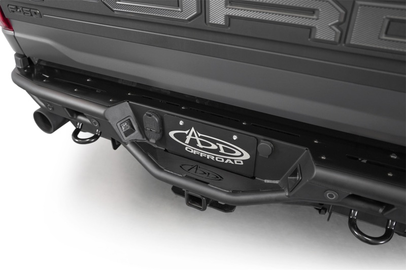 Ford F-150 Raptor Bumper - Rear - Addictive Desert Designs - Race Series - Hammer Black - `21-`24